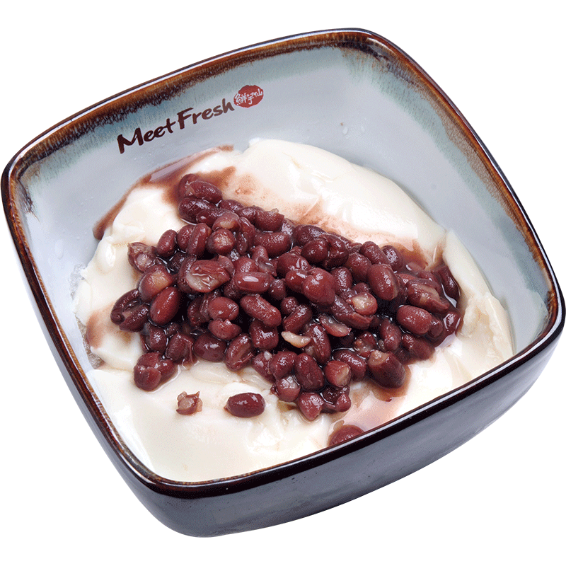 Red Bean Tofu Pudding