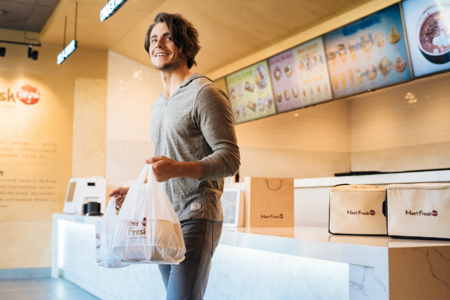 Icy Grass Jelly Combos Meet Fresh USA Exquisite teas, treats, and