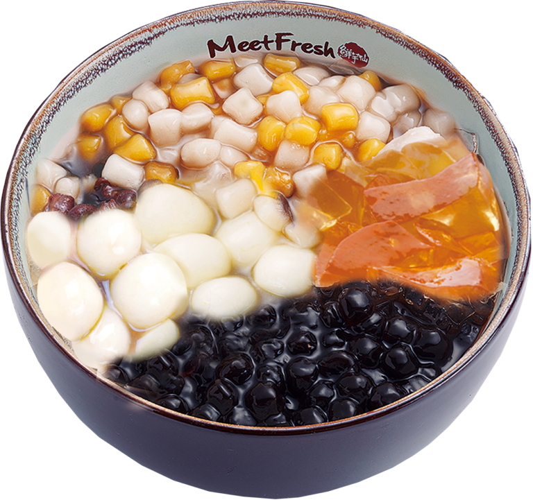 Hot Grass Jelly Soup Signature Meet Fresh USA Exquisite teas