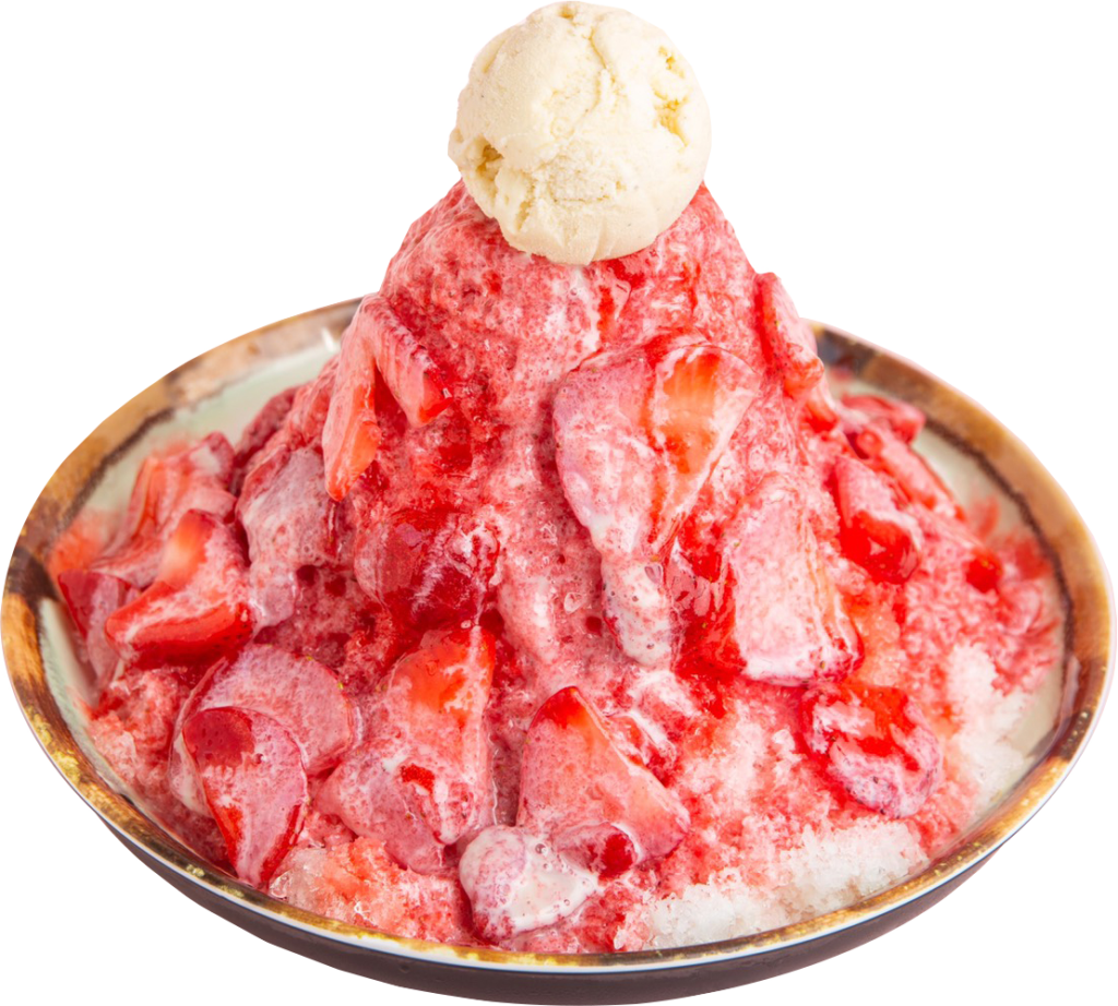 Pudding & Q Mochi Milk Shaved Ice Meet Fresh USA Exquisite teas