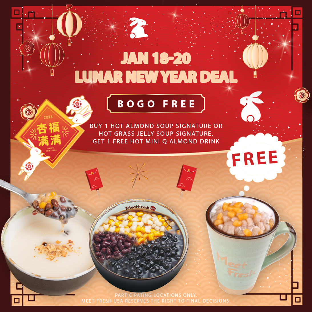 Happy Lunar New Year! Meet Fresh USA Exquisite teas, treats, and