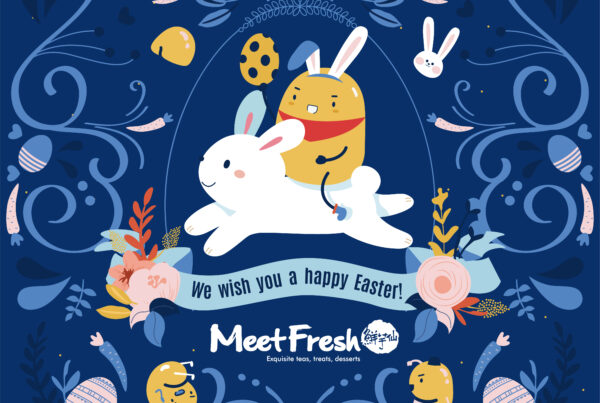 Happy Easter holiday visual