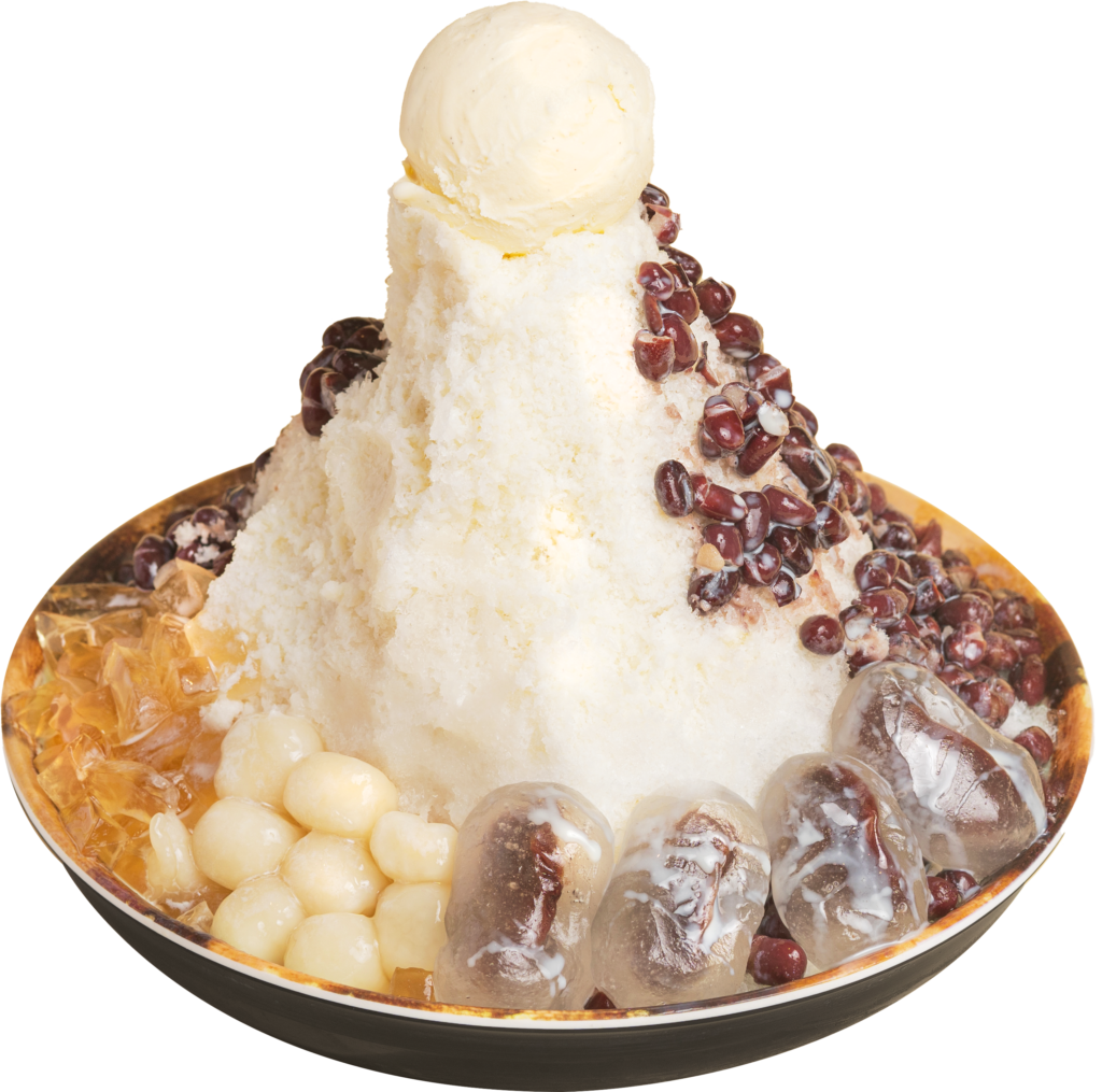 Crystal Mochi Milk Shaved Ice Meet Fresh USA Exquisite teas, treats