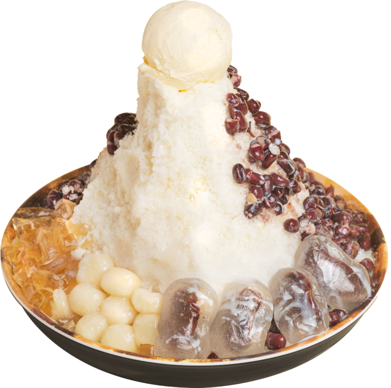 Crystal Mochi Milk Shaved Ice Meet Fresh USA Exquisite teas, treats