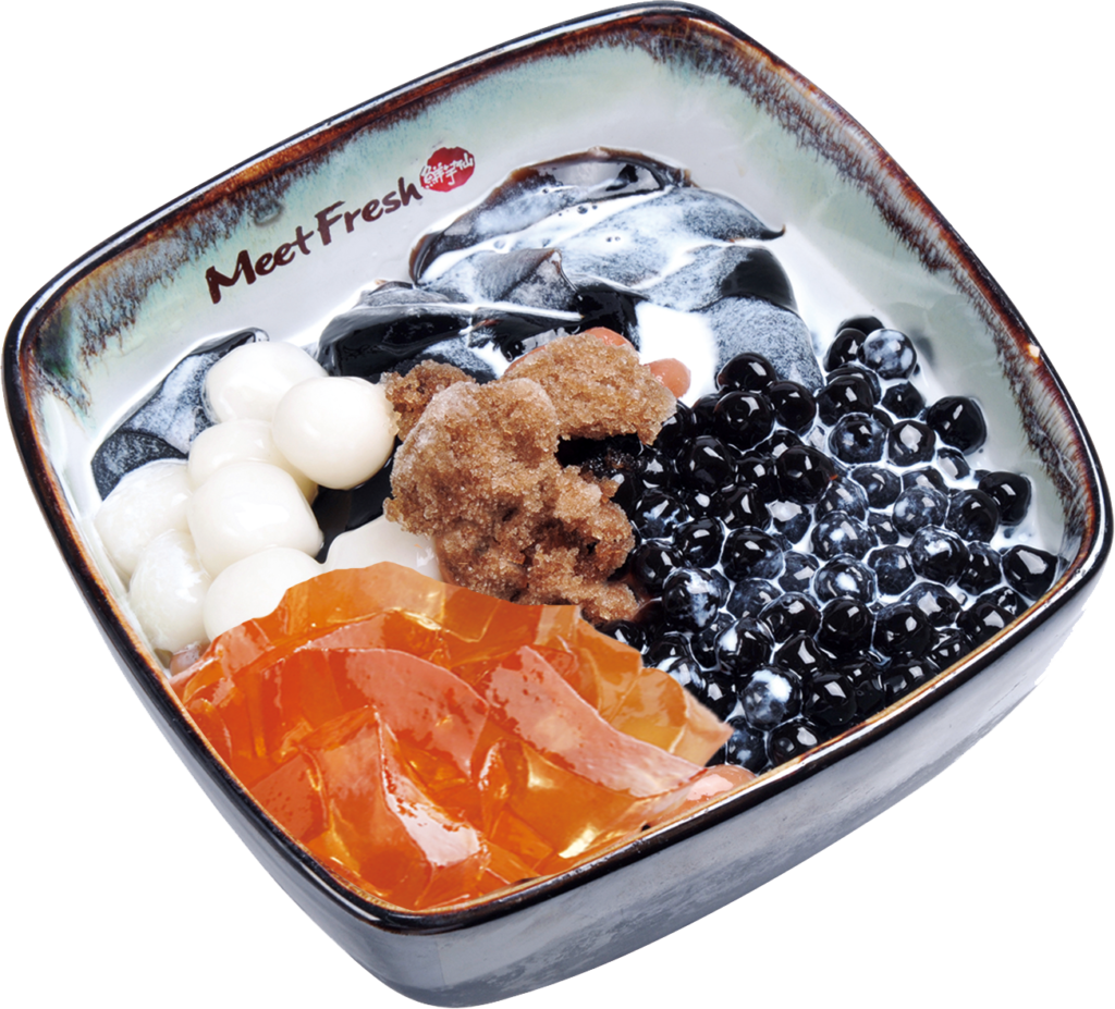 Icy Grass Jelly Signature Meet Fresh USA Exquisite teas, treats