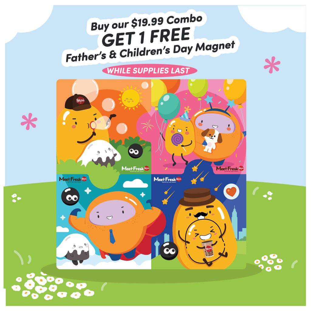 Buy our $19.99 Combo and get 1 FREE Father's & Children's Day Magnet